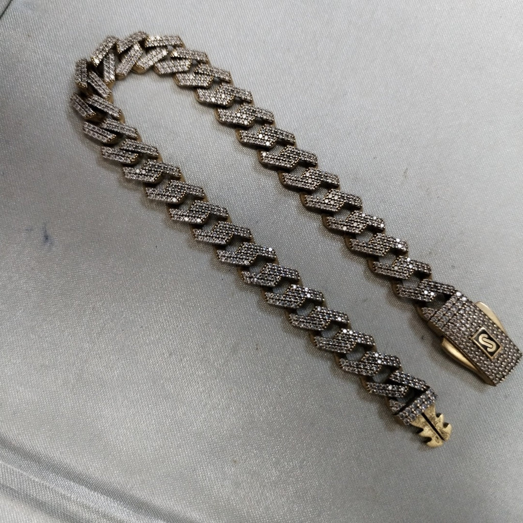 PULSERA ORO 14 K 13.3 GRMS (SEMINUEVO)