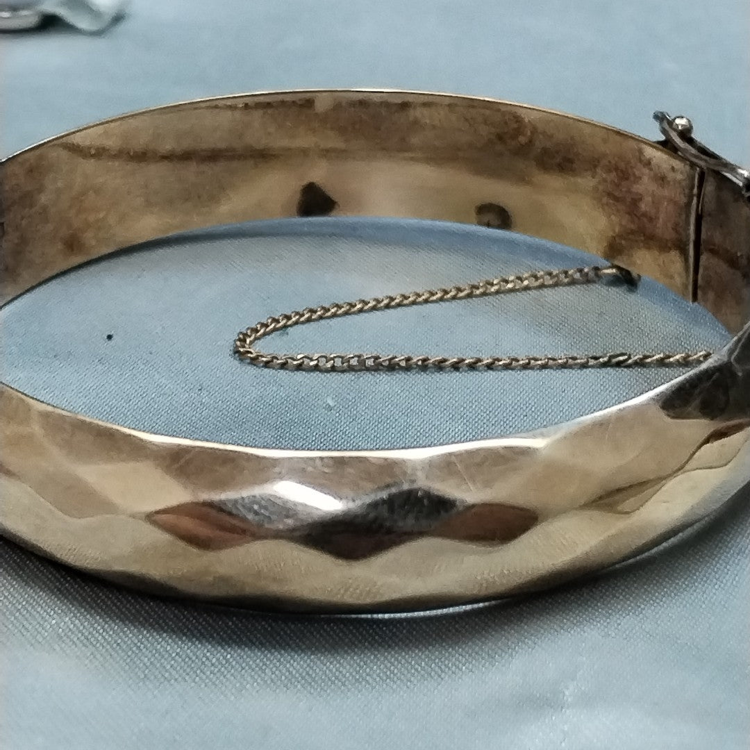 PULSERA RIGIDA ORO 10 K 20.7 GRMS (SEMINUEVO)