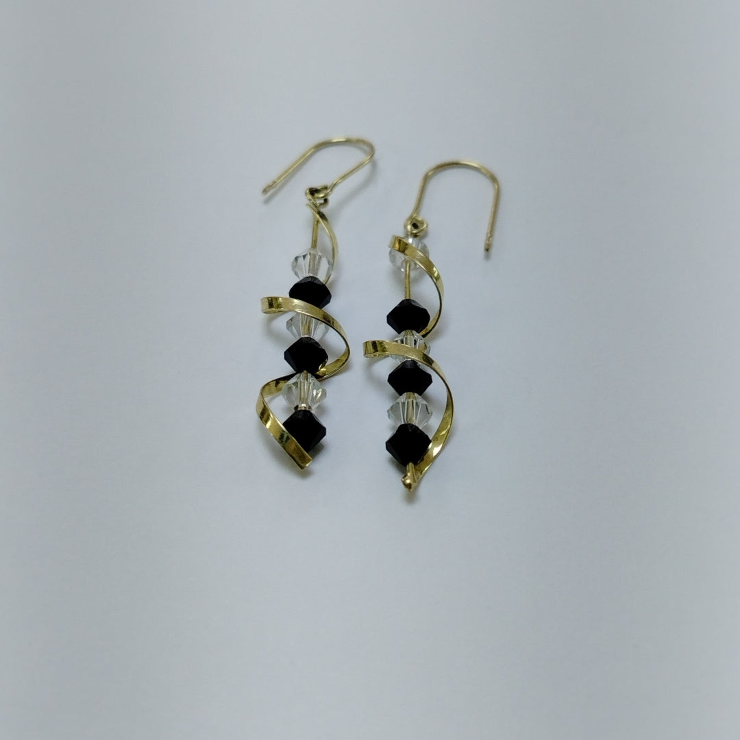 ARETES PAR ORO 14 K 1,40 GRMS (SEMINUEVO)