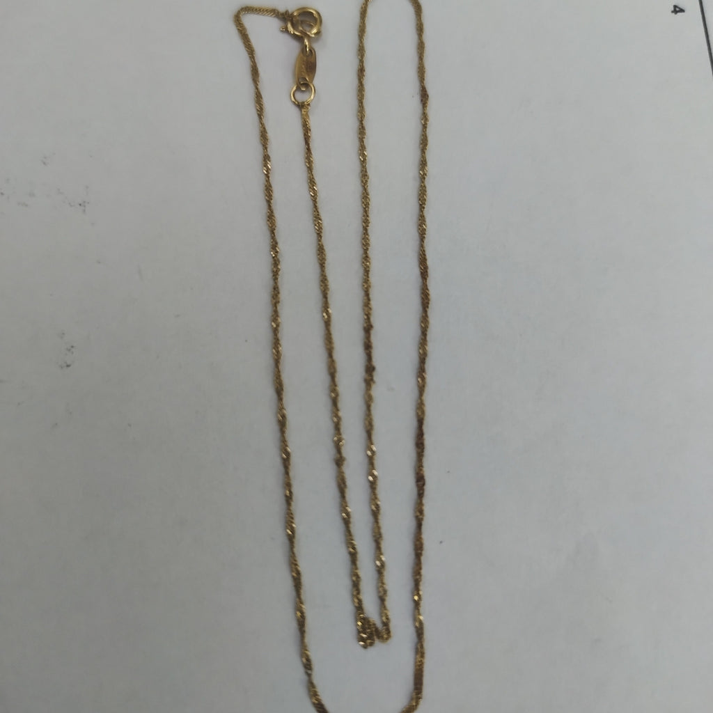 CADENA ORO 14 K 0.5 GRMS (SEMINUEVO)