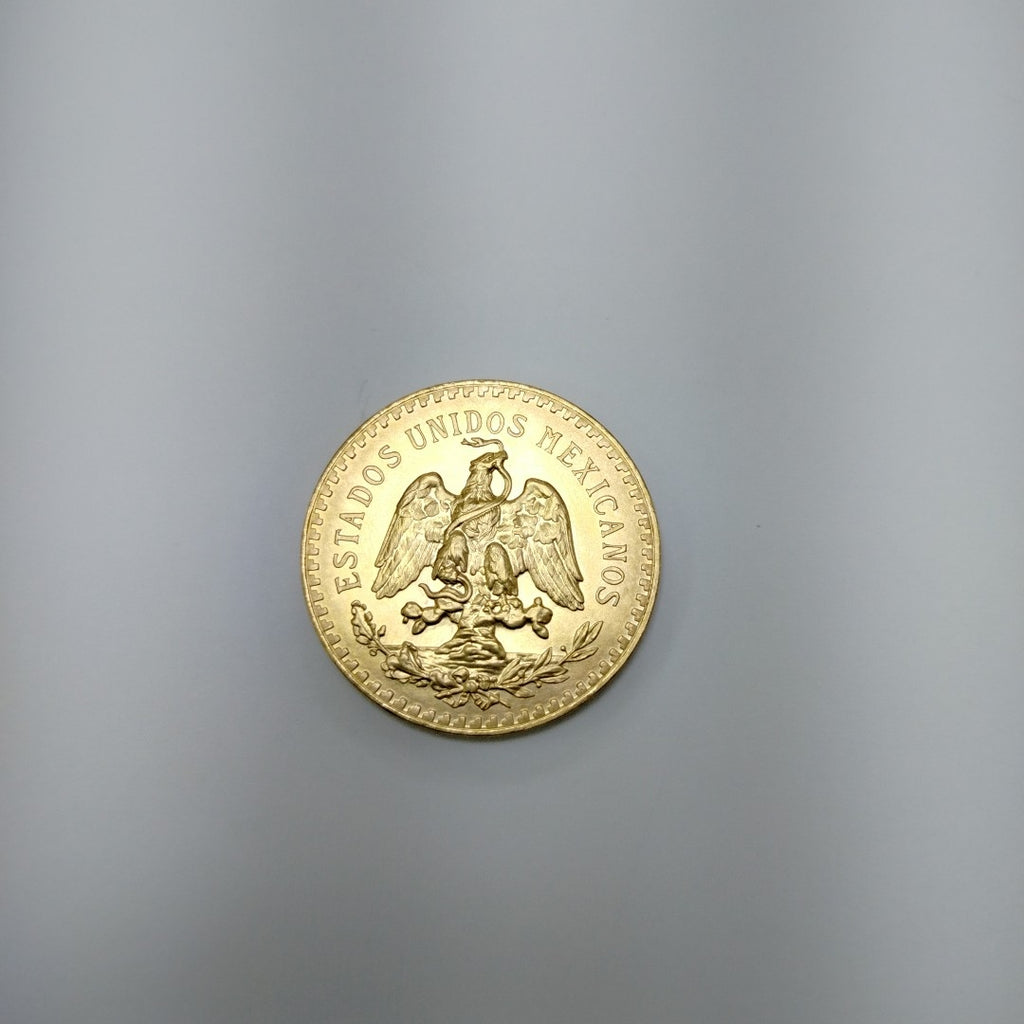 K1 41.6 GRMS 21 K IDENTIFICACIÓN MONEDA NOMINATIVA MONEDAS PESOS 50 PESO (SEMINUEVO)