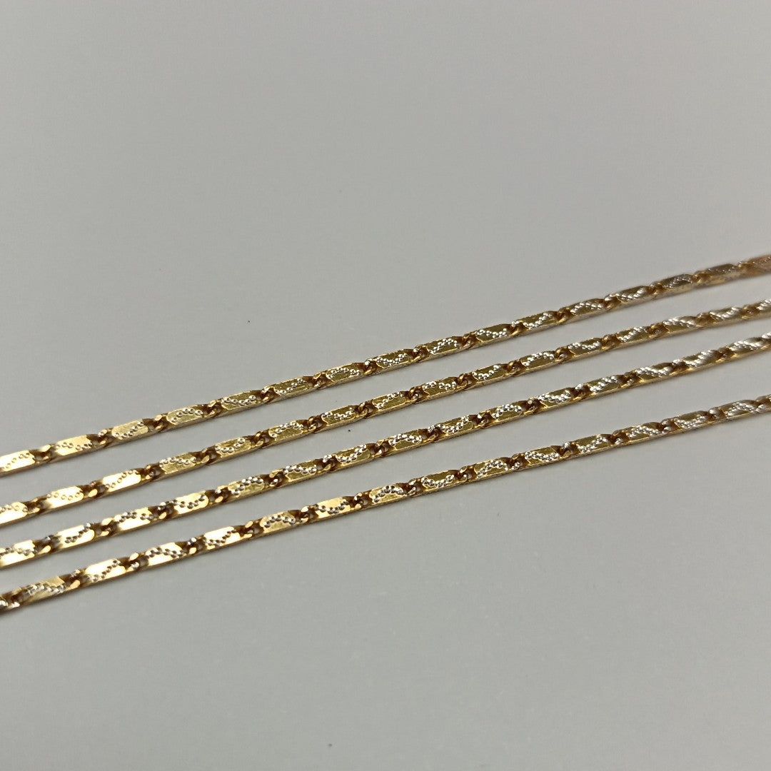 CADENA ORO 14 K 4,00 GRMS (SEMINUEVO)