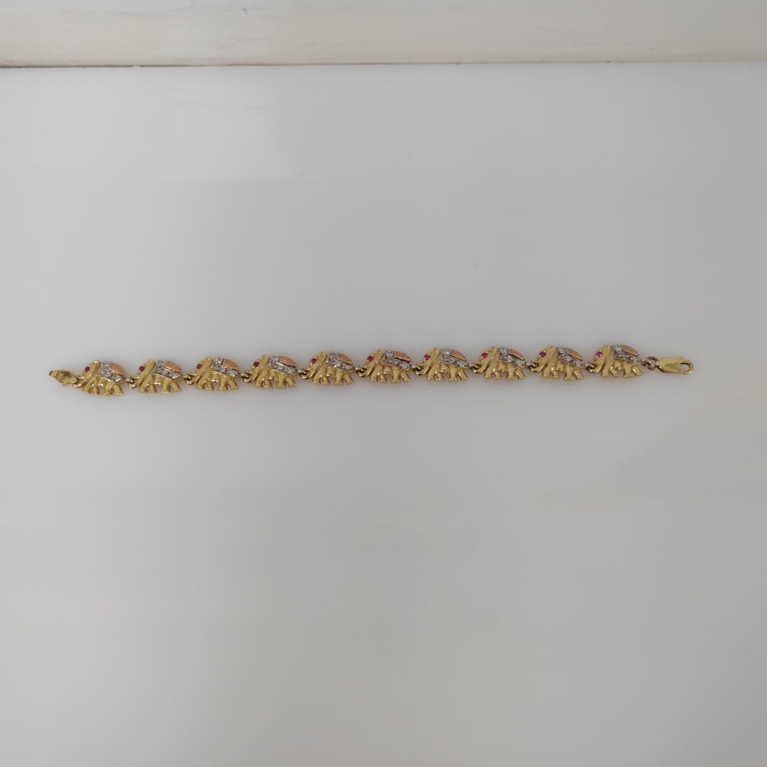 PULSERA ORO 14 K 19.2 GRMS (SEMINUEVO)