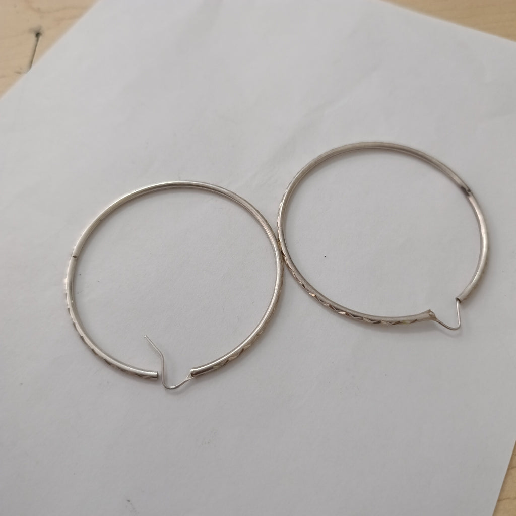 ARRACADAS PAR PLATA 8,10 GRMS (SEMINUEVO)