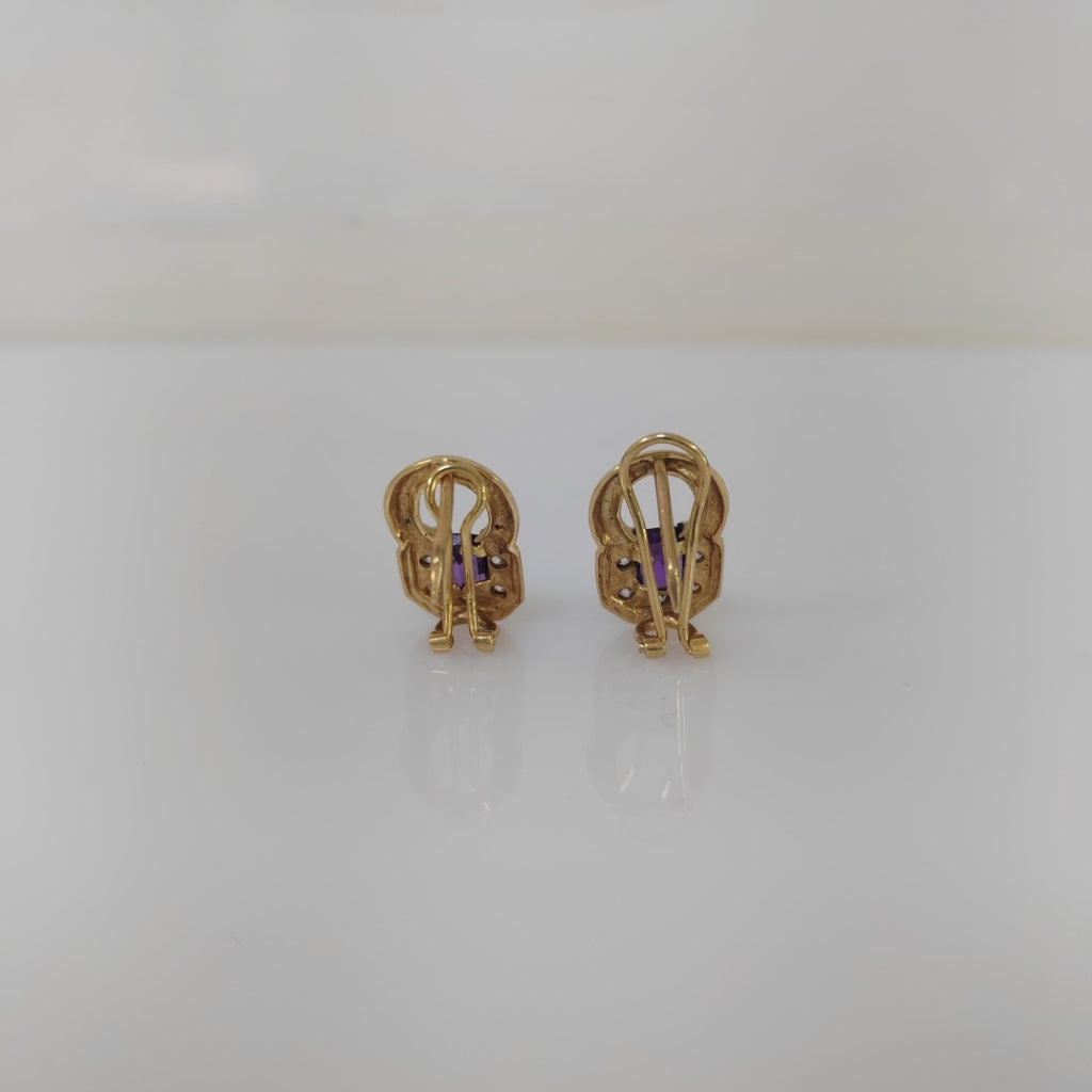 ARETES PAR ORO 14 K 4.7 GRMS (SEMINUEVO)