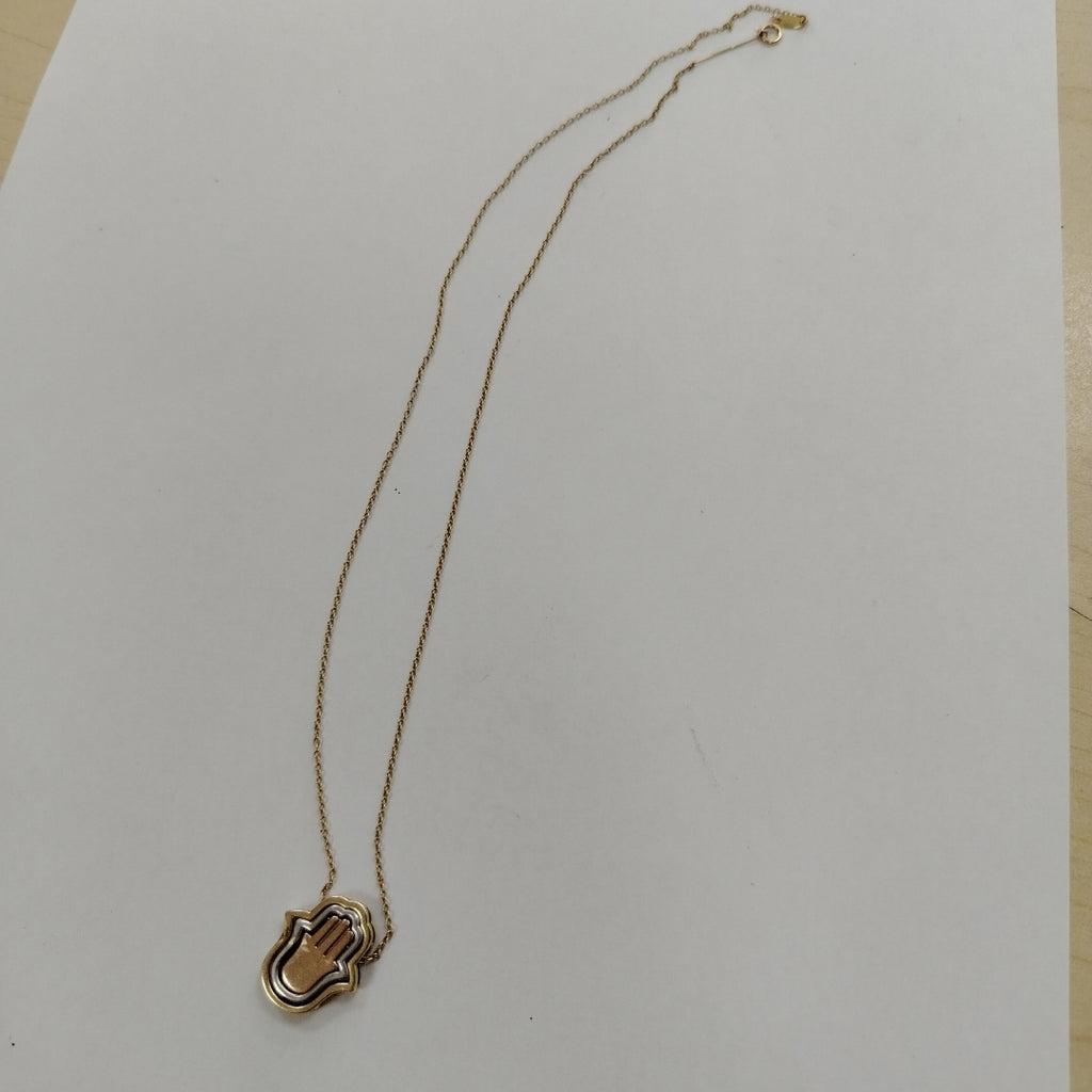 GARGANTILLA ORO, ORO COMBINADO 14 K 4.7 GRMS (SEMINUEVO)