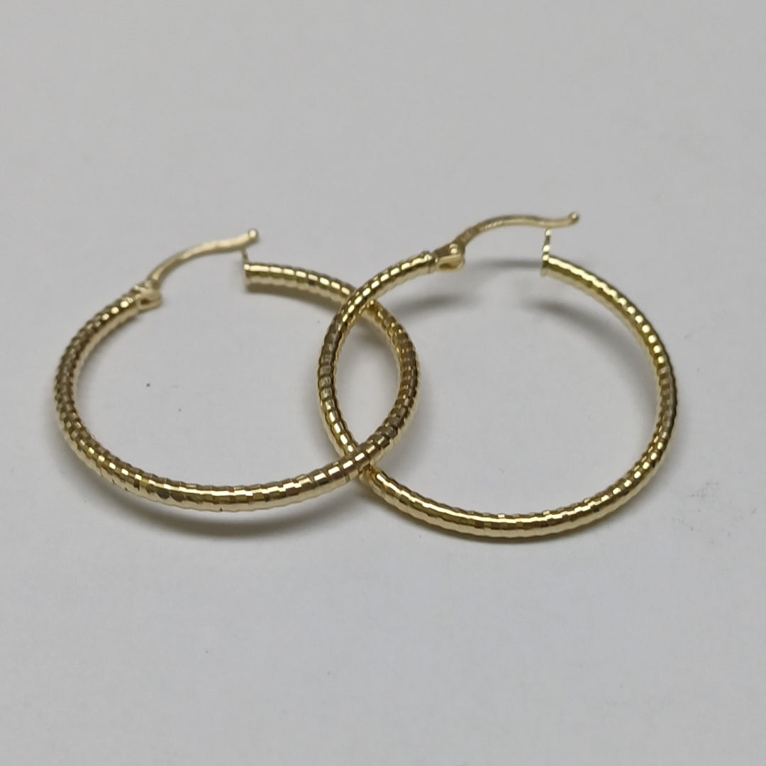 ARRACADAS PAR ORO 14 K 2,20 GRMS (SEMINUEVO)