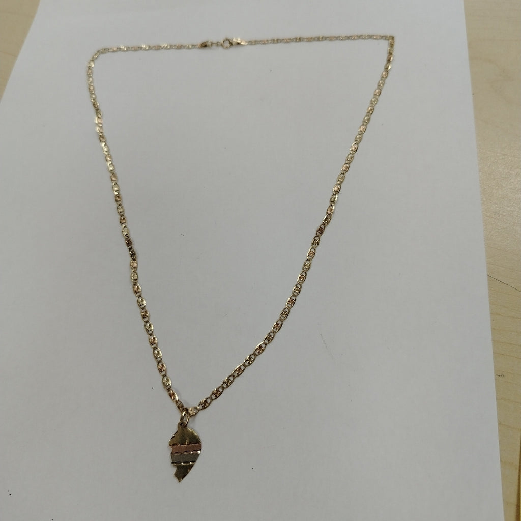 CADENA ORO, ORO COMBINADO 10 K 4.8 GRMS (SEMINUEVO)