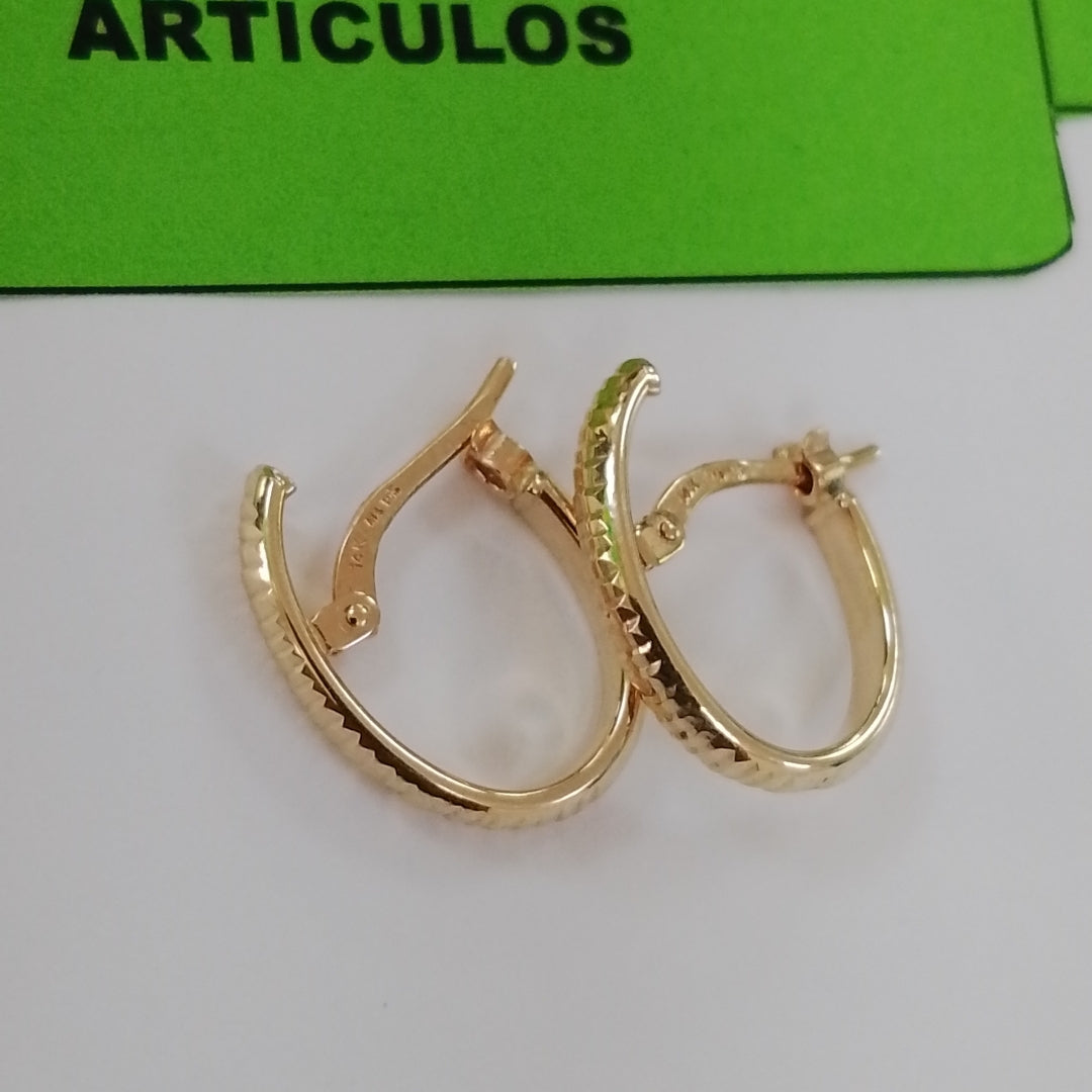 ARRACADAS ORO 14K 1.2 (NUEVO)