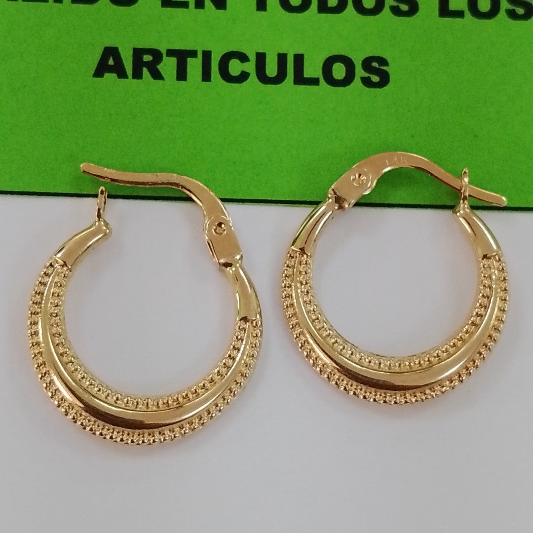 ARRACADAS ORO 14K 1.1 (NUEVO)