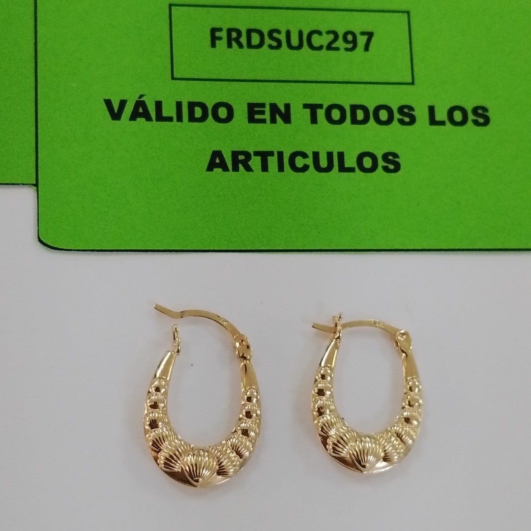 ARRACADAS ORO 14K 0.8 (NUEVO)