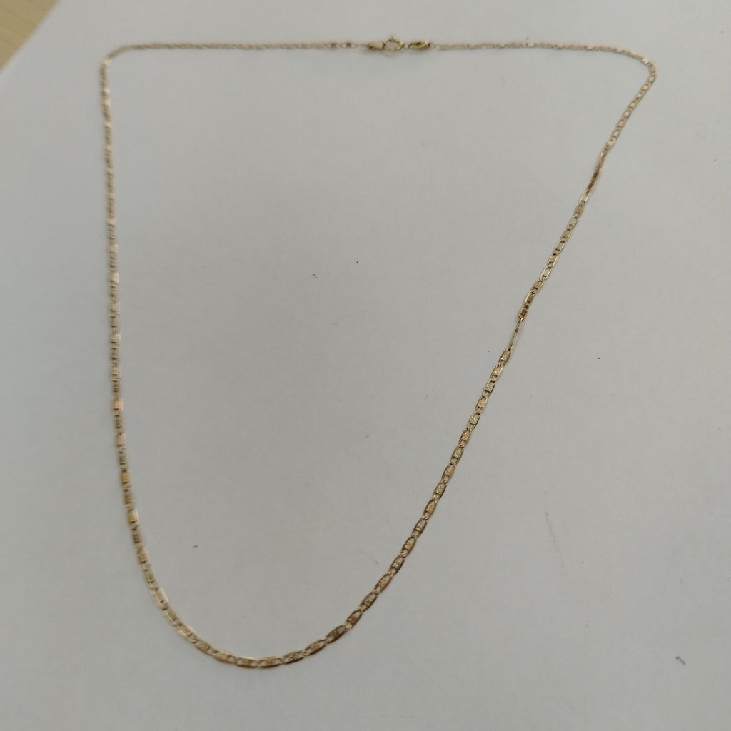 CADENA ORO, ORO COMBINADO 10 K 2 GRMS (SEMINUEVO)