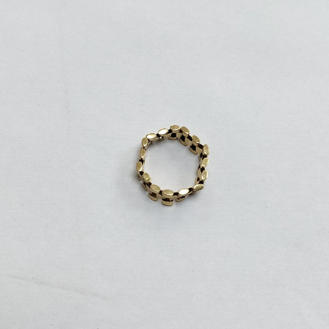 ANILLO ORO 14 K 2.4 GRMS (SEMINUEVO)