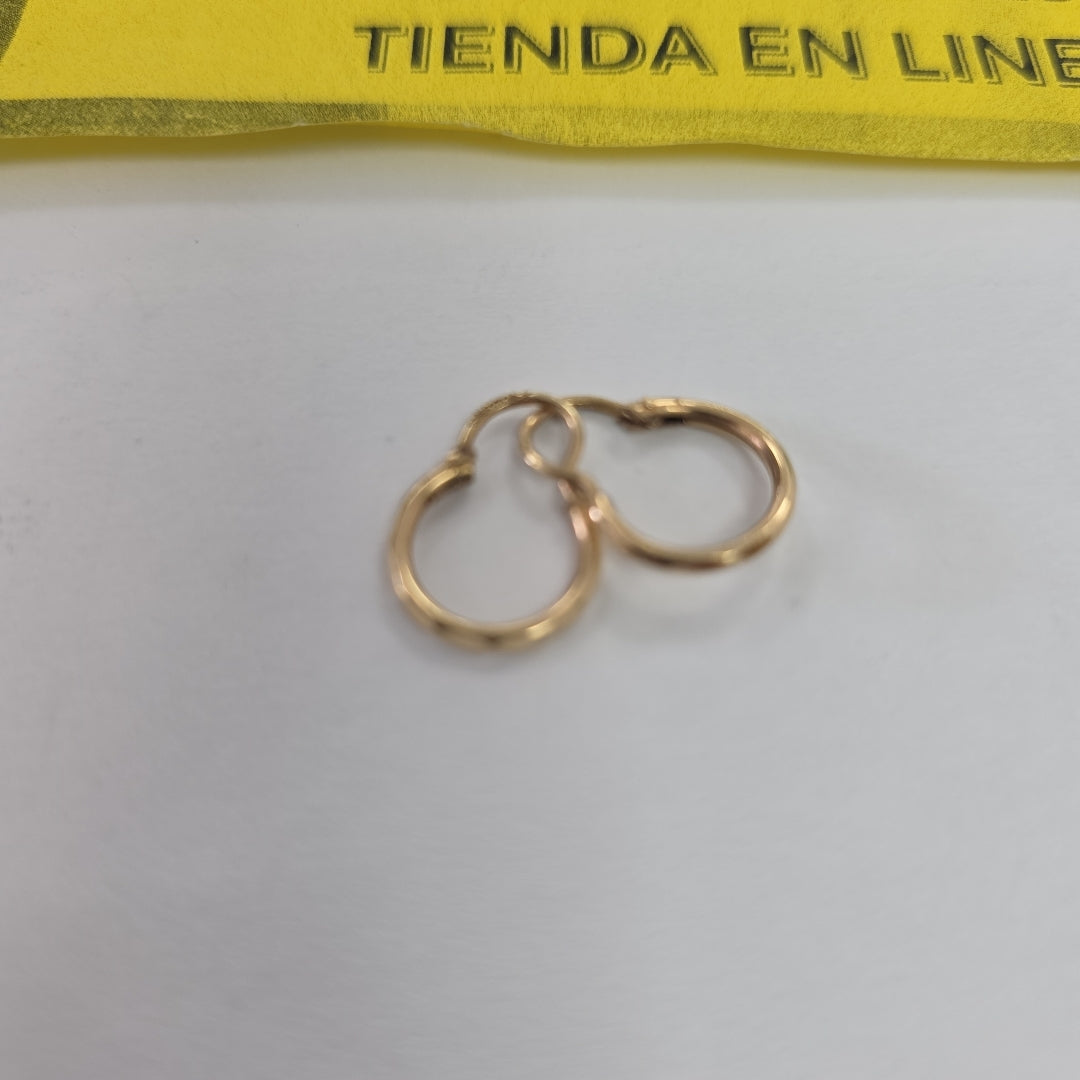 ARRACADAS PAR ORO 10 K 0,70 GRMS (SEMINUEVO)