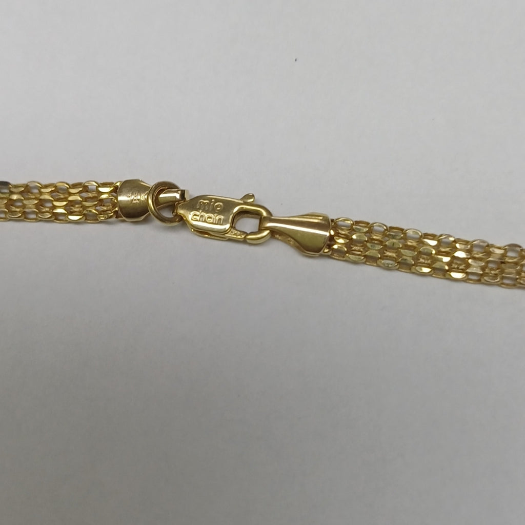 CADENA ORO 14 K 4 GRMS (SEMINUEVO)