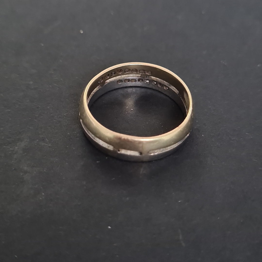 ARGOLLA ORO COMBINADO 14 K 5.1 GRMS (SEMINUEVO)