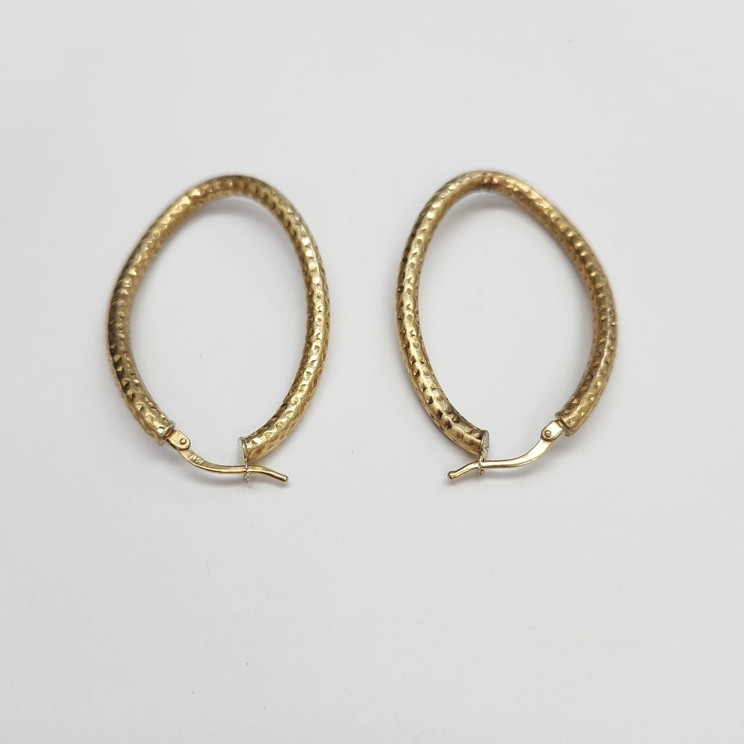 ARRACADAS PAR ORO 14 K 3,50 GRMS (SEMINUEVO)