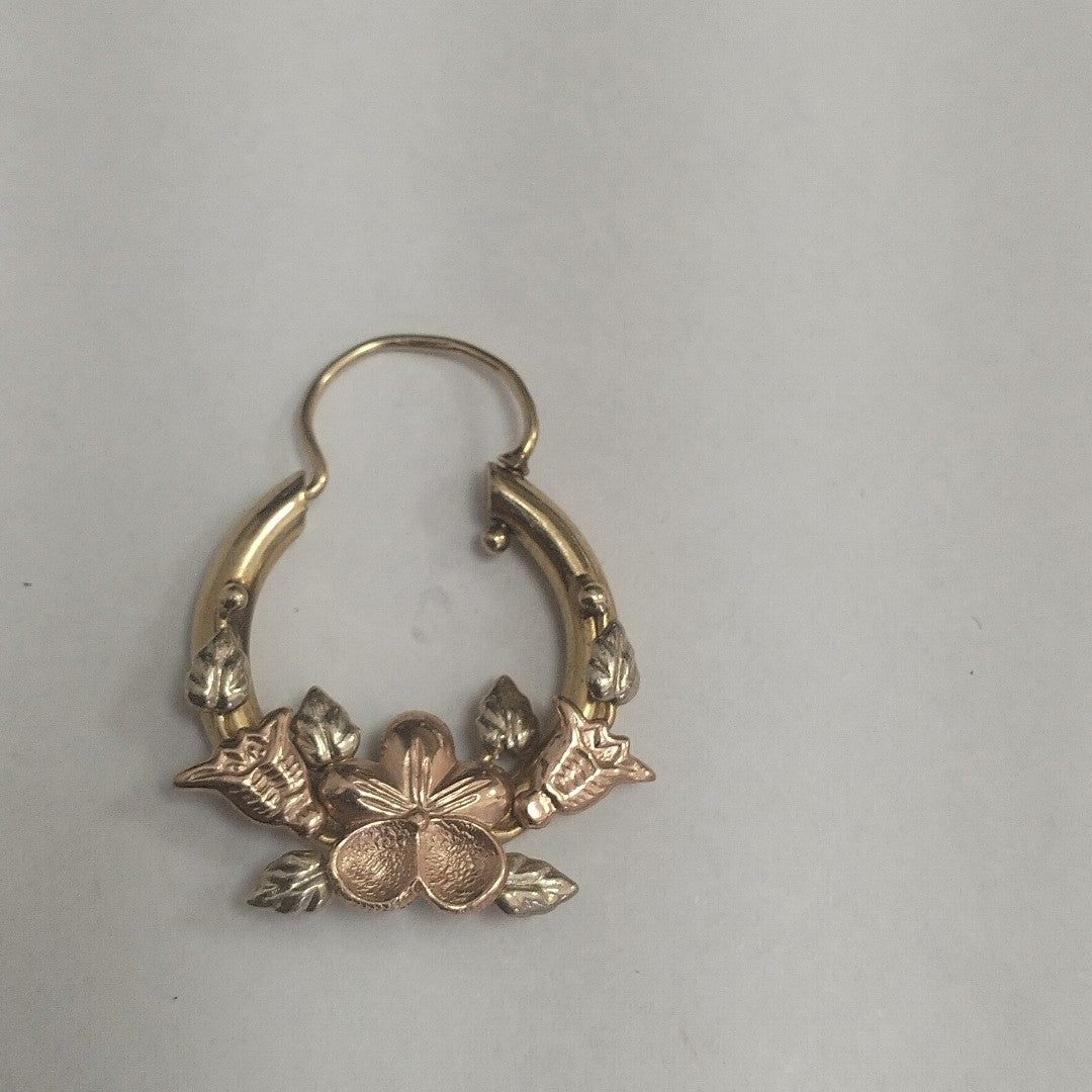 ARRACADAS PAR ORO 10 K 4,00 GRMS (SEMINUEVO)