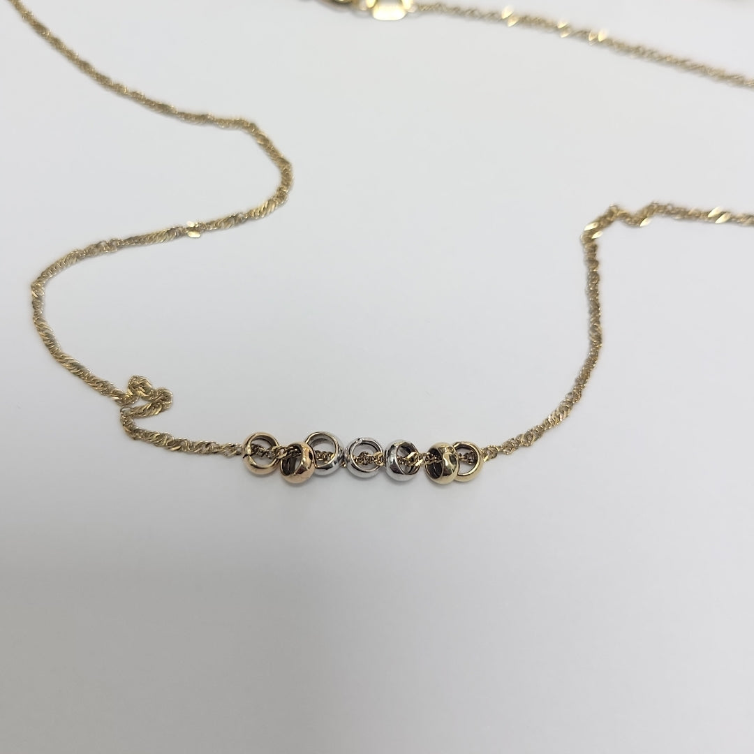 CADENA ORO 14 K 1,70 GRMS (SEMINUEVO)