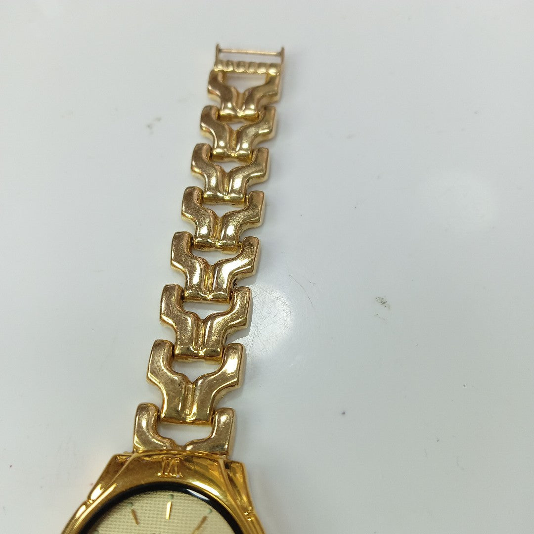 RELOJ CAJA ACERO PULSO ORO ORO 10 K 50.5 GRMS (SEMINUEVO)