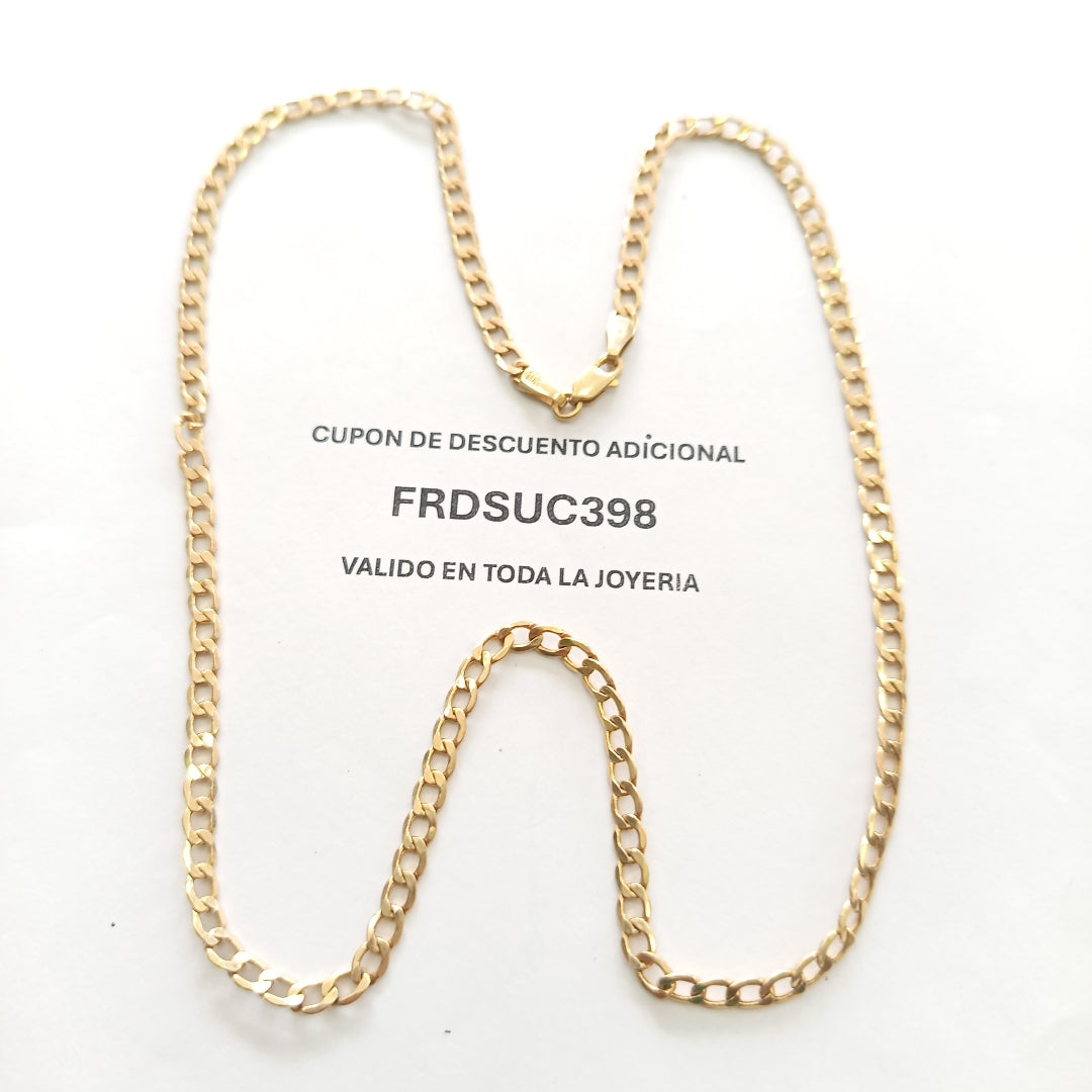 CADENA ORO 10 K 6,40 GRMS (SEMINUEVO)