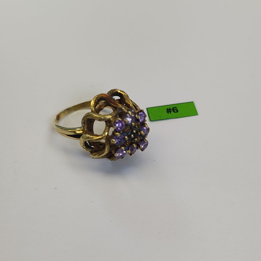 ANILLO ORO 14 K 8,90 GRMS (SEMINUEVO)