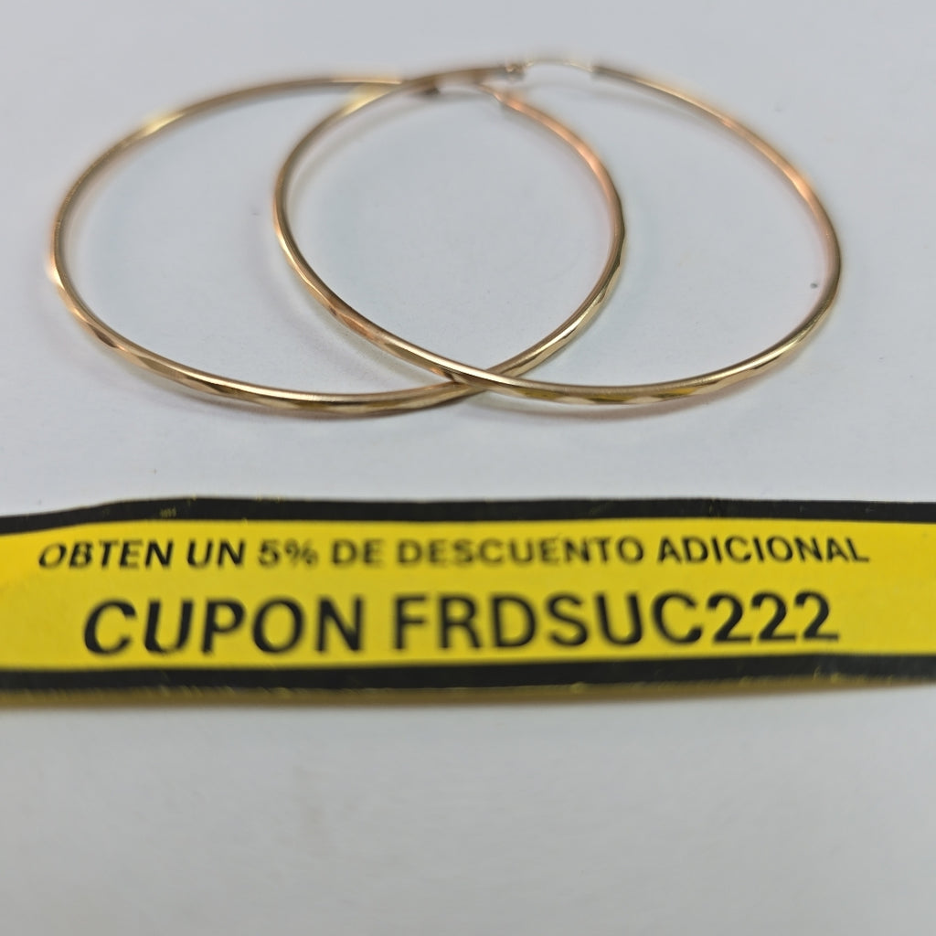 ARRACADAS PAR ORO 10 K 2.8 GRMS (SEMINUEVO)