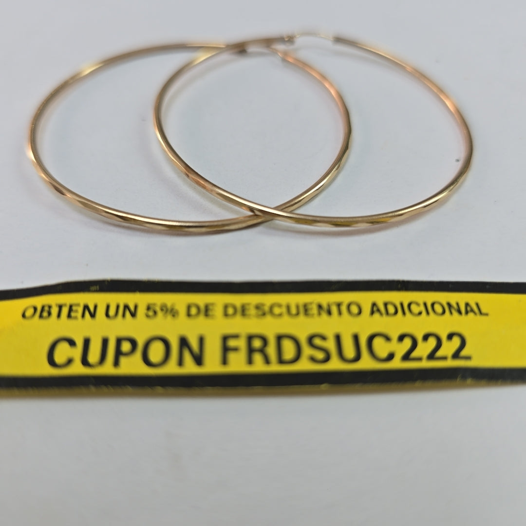ARRACADAS PAR ORO 10 K 2.8 GRMS (SEMINUEVO)