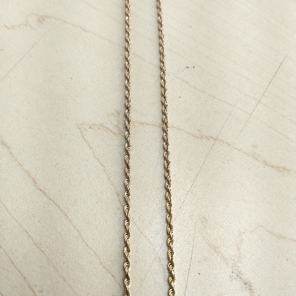CADENA ORO 14 K 2,60 GRMS (SEMINUEVO)
