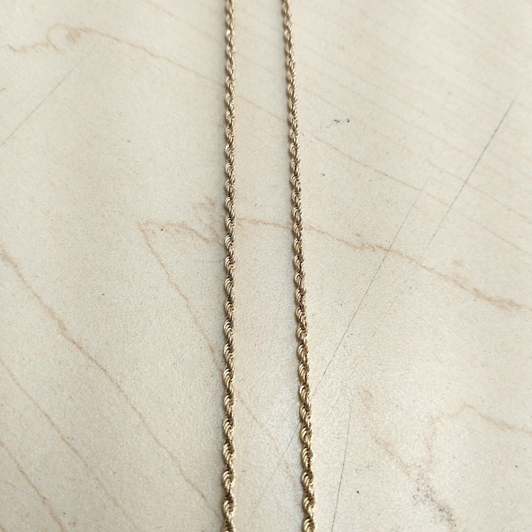 CADENA ORO 14 K 2,60 GRMS (SEMINUEVO)