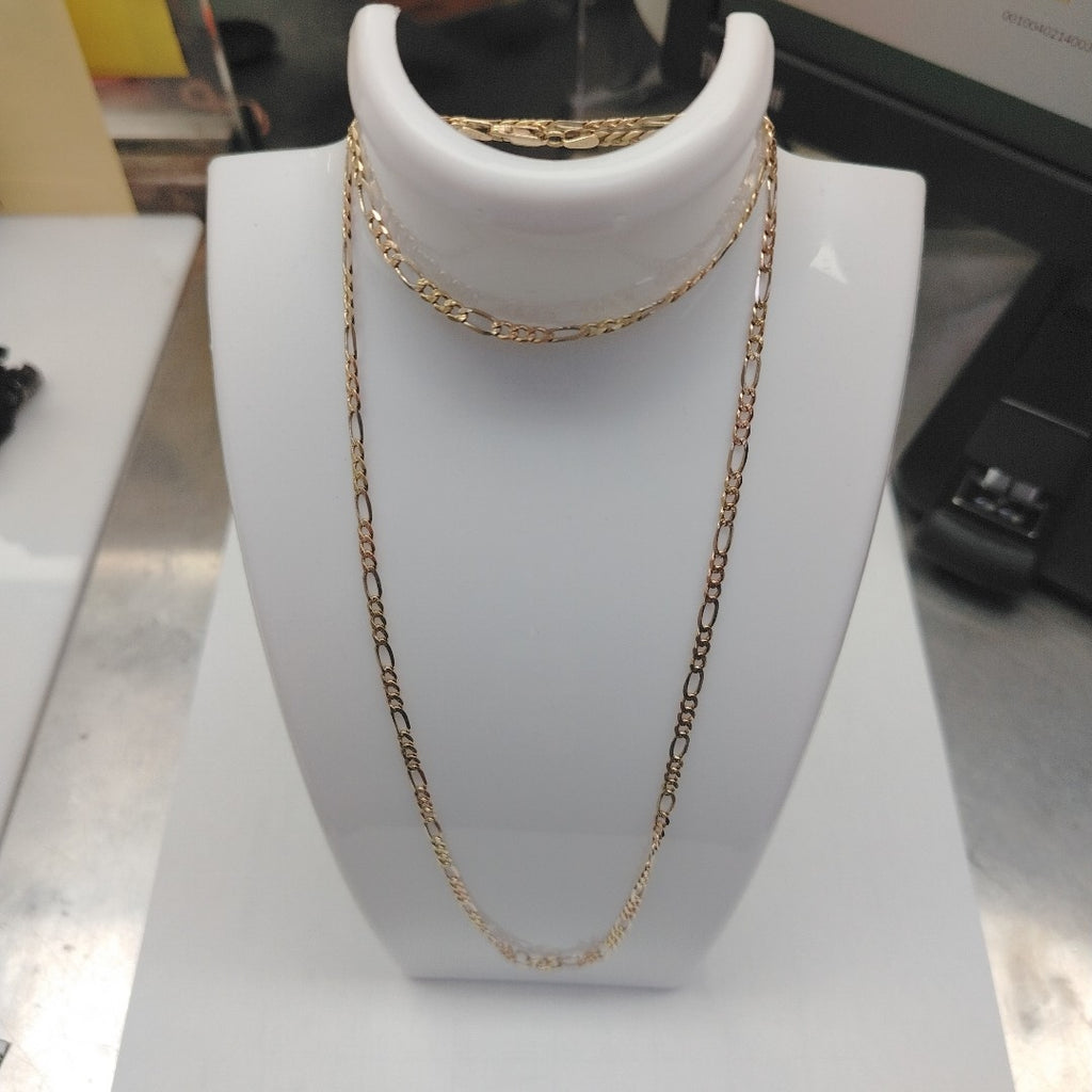 CADENA ORO, RODIADO 14 K 9.8 GRMS (SEMINUEVO)