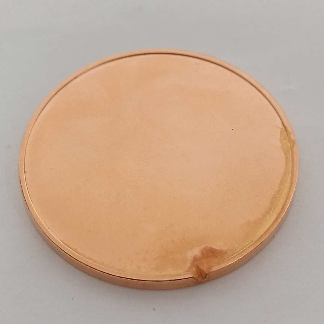 MEDALLA CONMEMORATIVA ORO 21 K 42 GRMS (SEMINUEVO)
