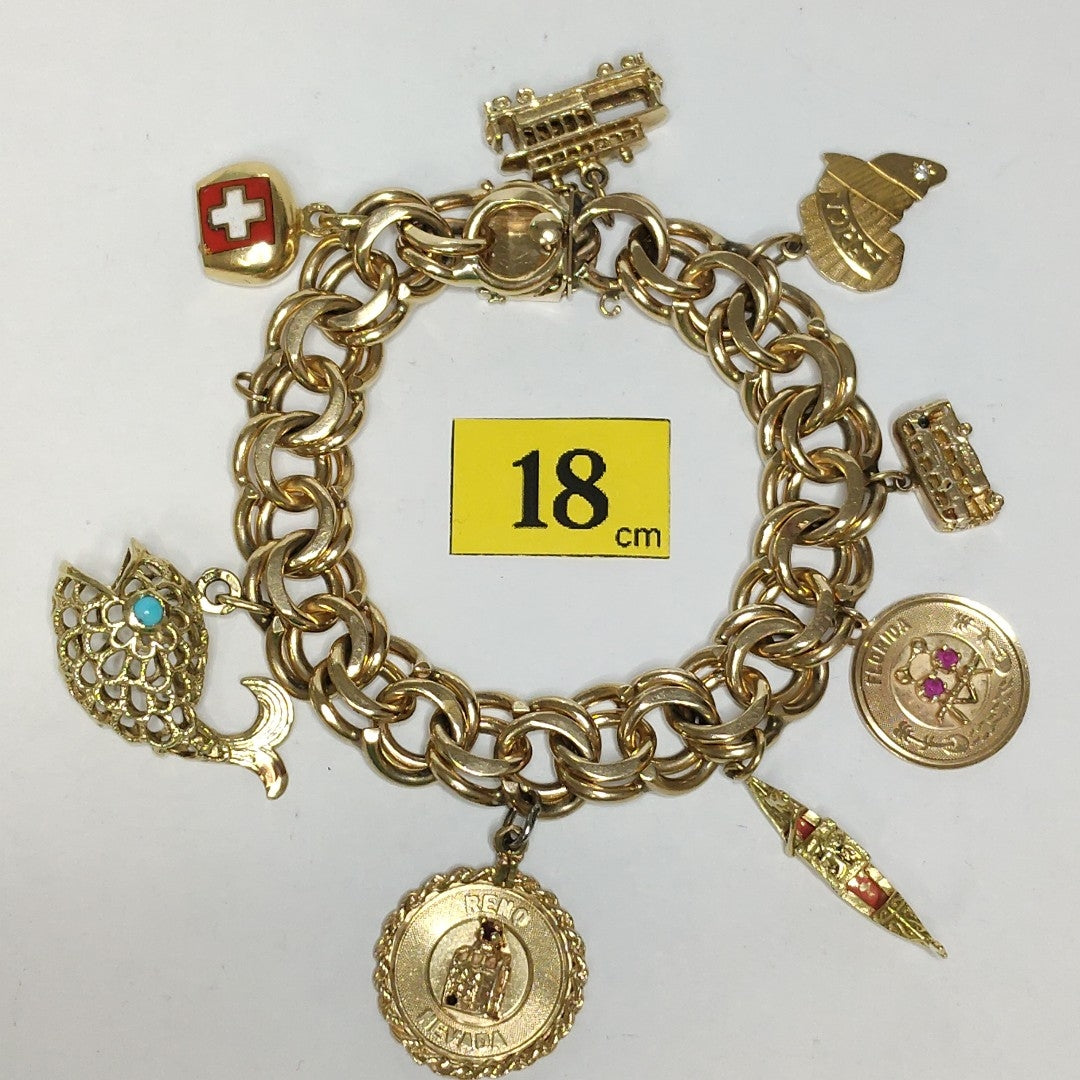 PULSERA ORO 14 K 69,60 GRMS (SEMINUEVO)