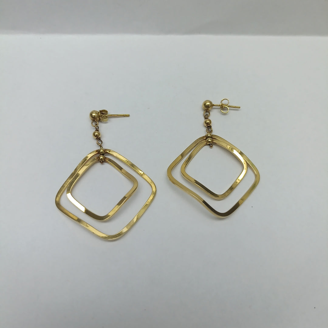 BROQUELES PAR ORO 10 K 2,90 GRMS (SEMINUEVO)
