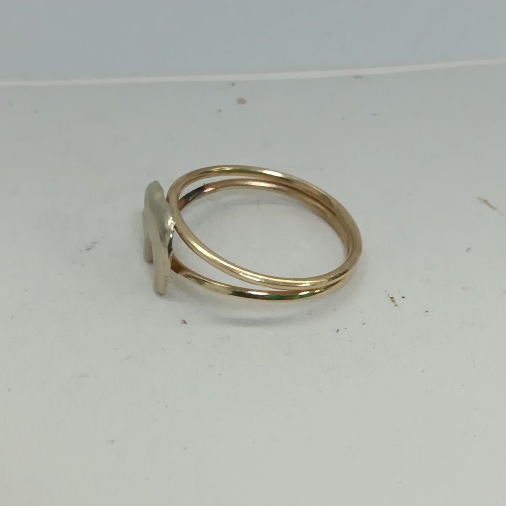 ANILLITO ORO 14 K 1.3 GRMS (SEMINUEVO)