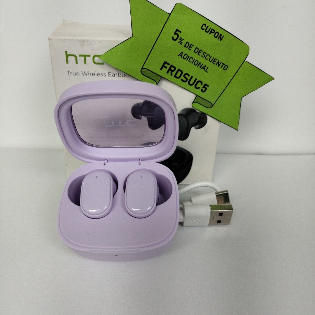 AUDIFONOS HTC EARBUDS 9 INALAMBRICO IN EAR (SEMINUEVO)