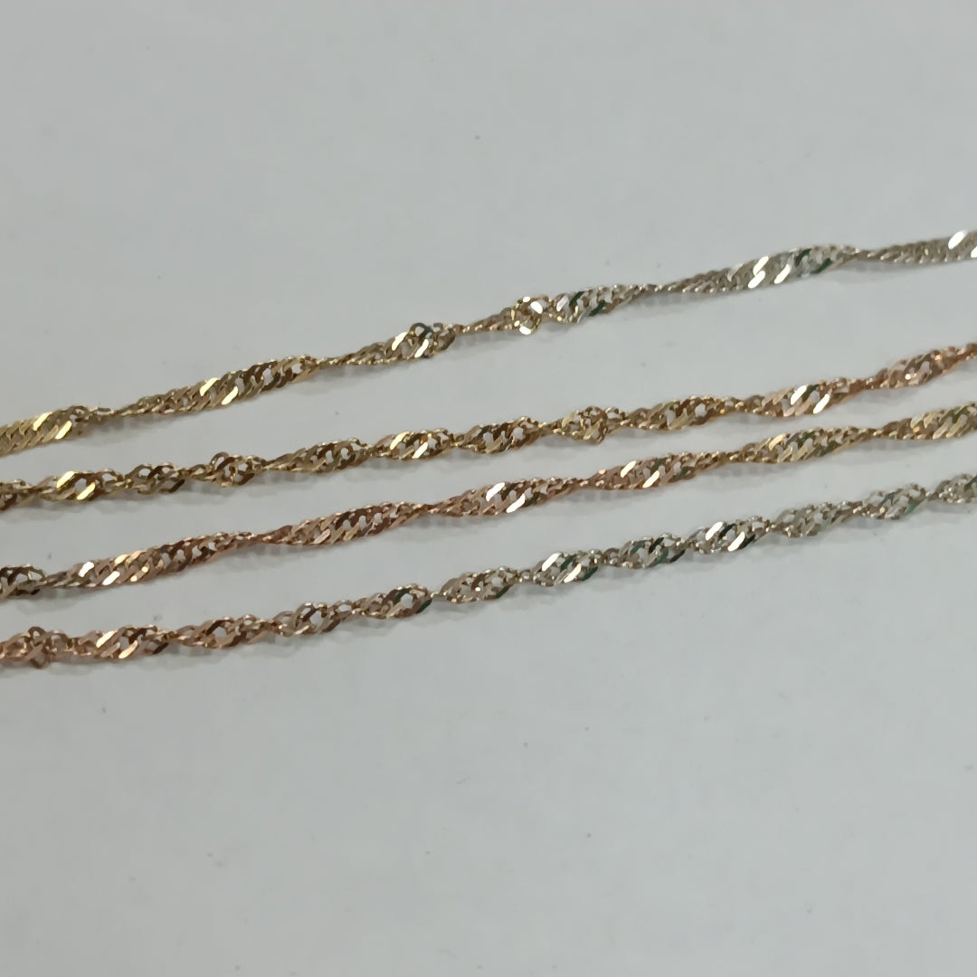 CADENA ORO 14 K 2.1 GRMS (SEMINUEVO)