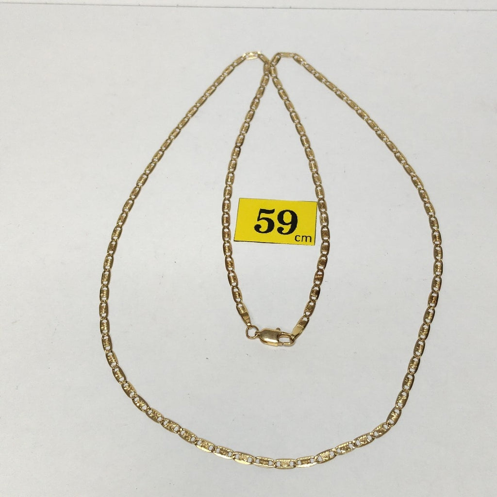 CADENA ORO COMBINADO 14 K 6.1 GRMS (SEMINUEVO)