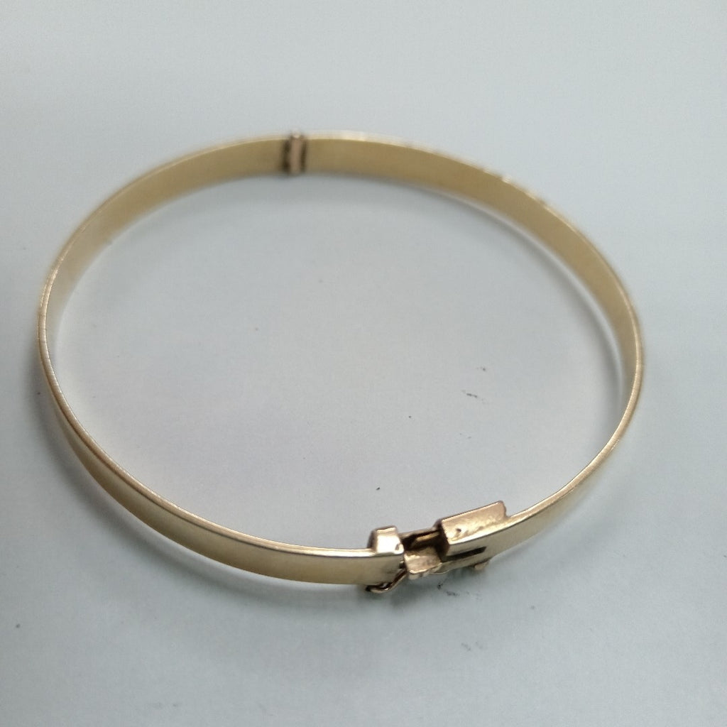 PULSERA RIGIDA ORO 10 K 9,80 GRMS (SEMINUEVO)
