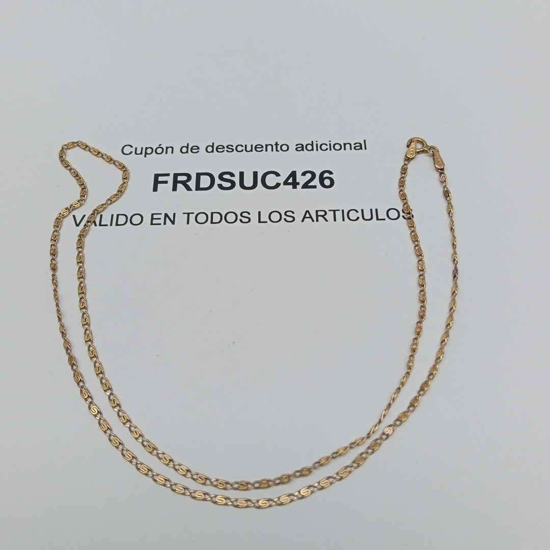 CADENA ORO 8 K 2,40 GRMS (SEMINUEVO)