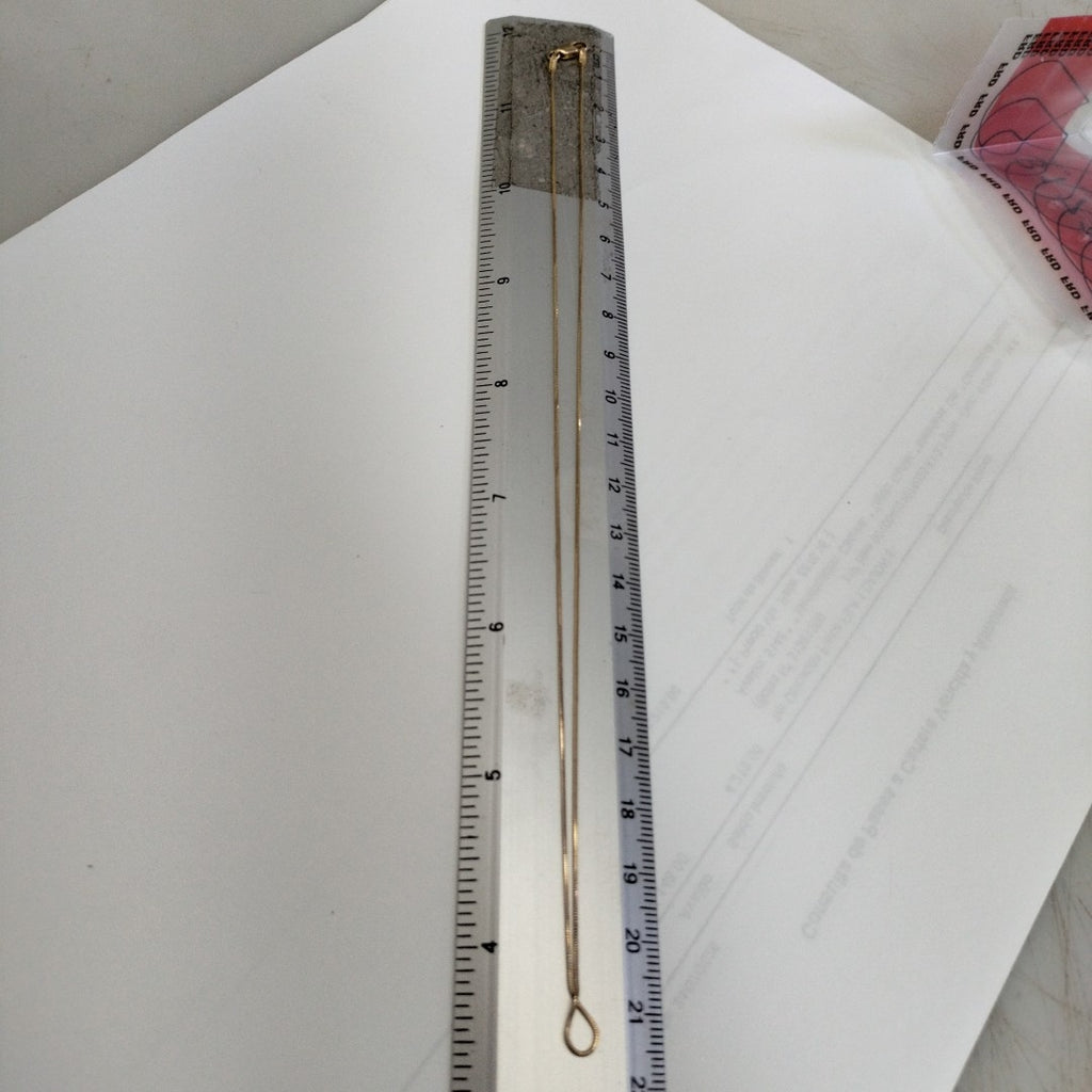 CADENA ORO 14 K 2.2 GRMS (SEMINUEVO)