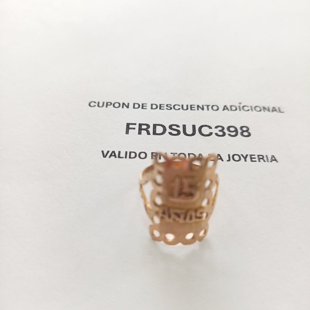 ANILLITO ORO 8 K 3 GRMS (SEMINUEVO)