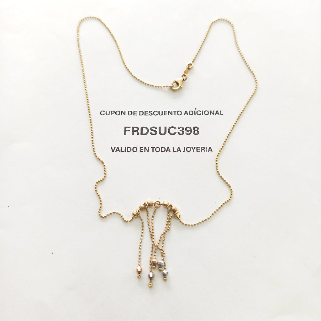 CADENA ORO 14 K 3.5 GRMS (SEMINUEVO)