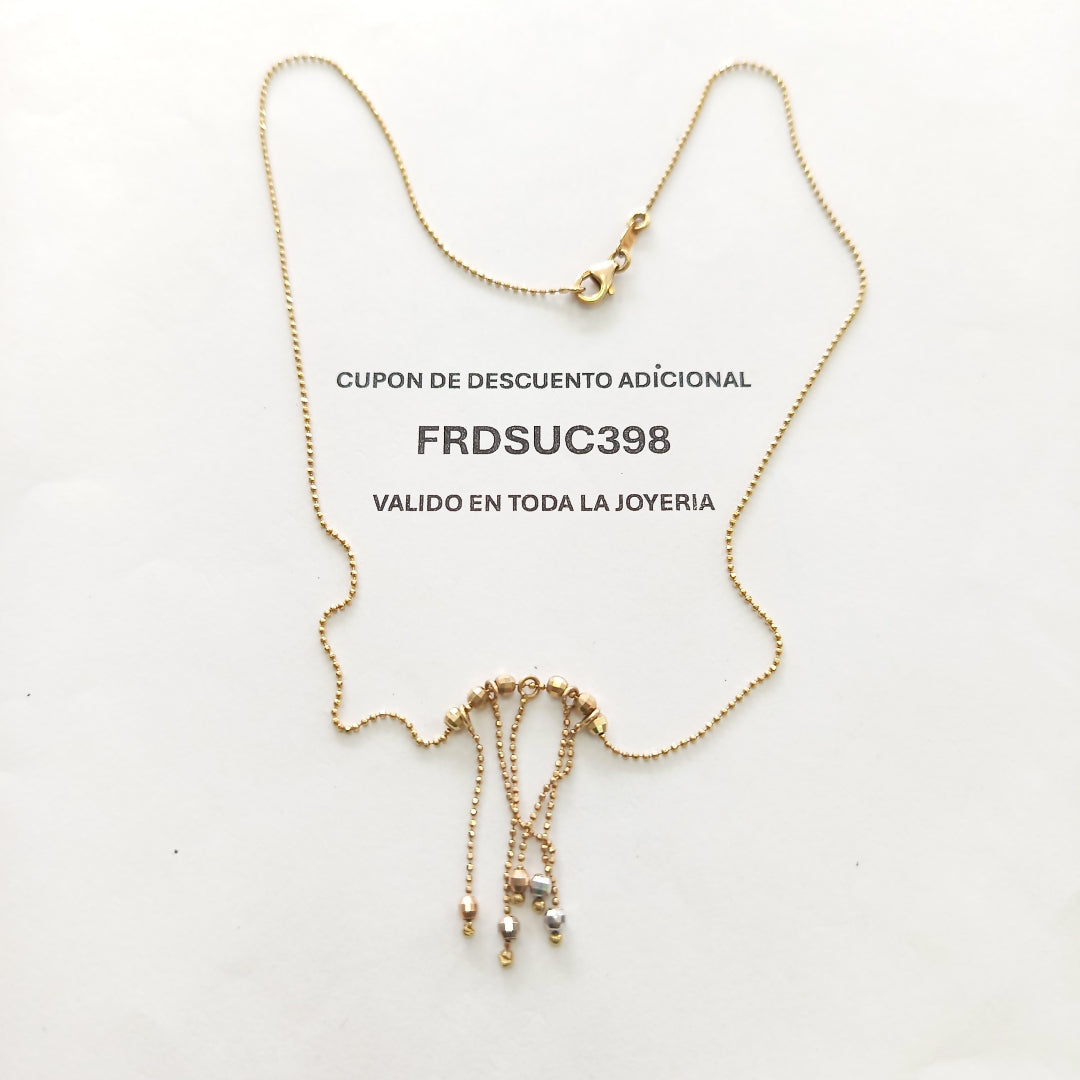 CADENA ORO 14 K 3.5 GRMS (SEMINUEVO)