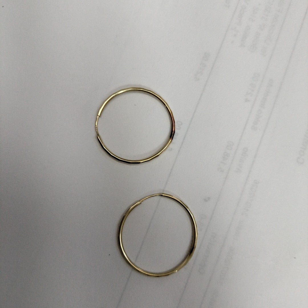 ARRACADAS PAR ORO 10 K 1.1 GRMS (SEMINUEVO)