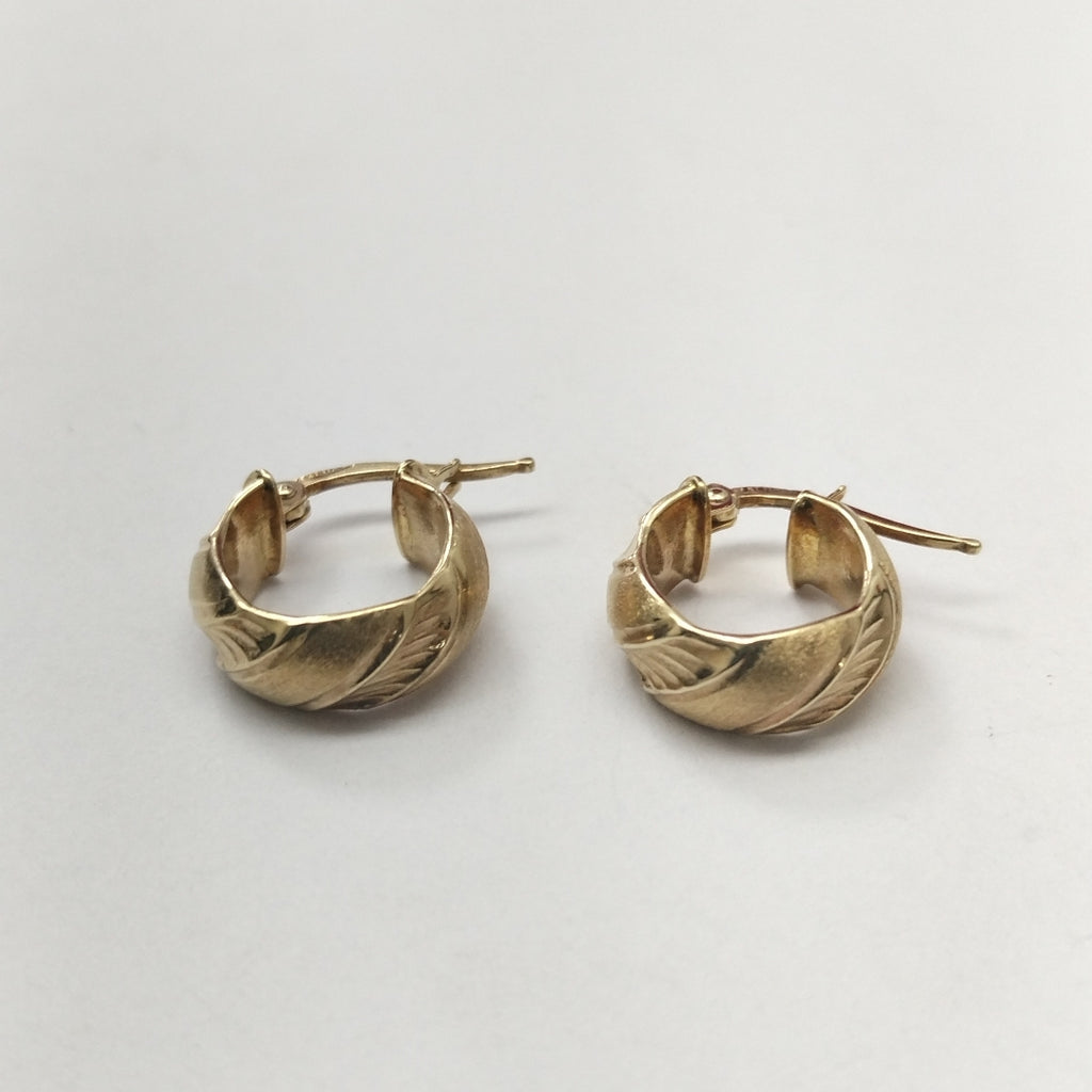 ARRACADAS PAR ORO 14 K 1,80 GRMS (SEMINUEVO)