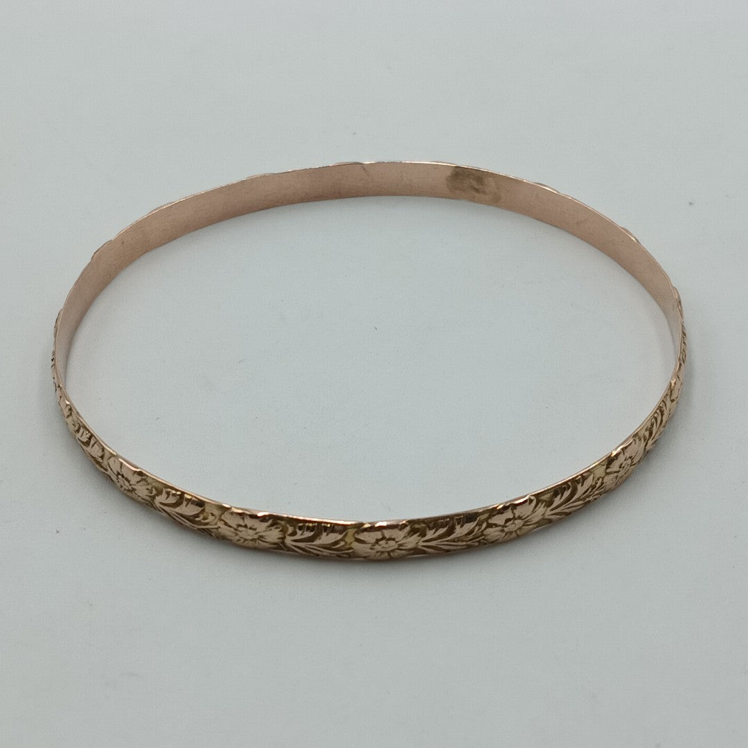 PULSERA RIGIDA ORO 10 K 8.5 GRMS (SEMINUEVO)