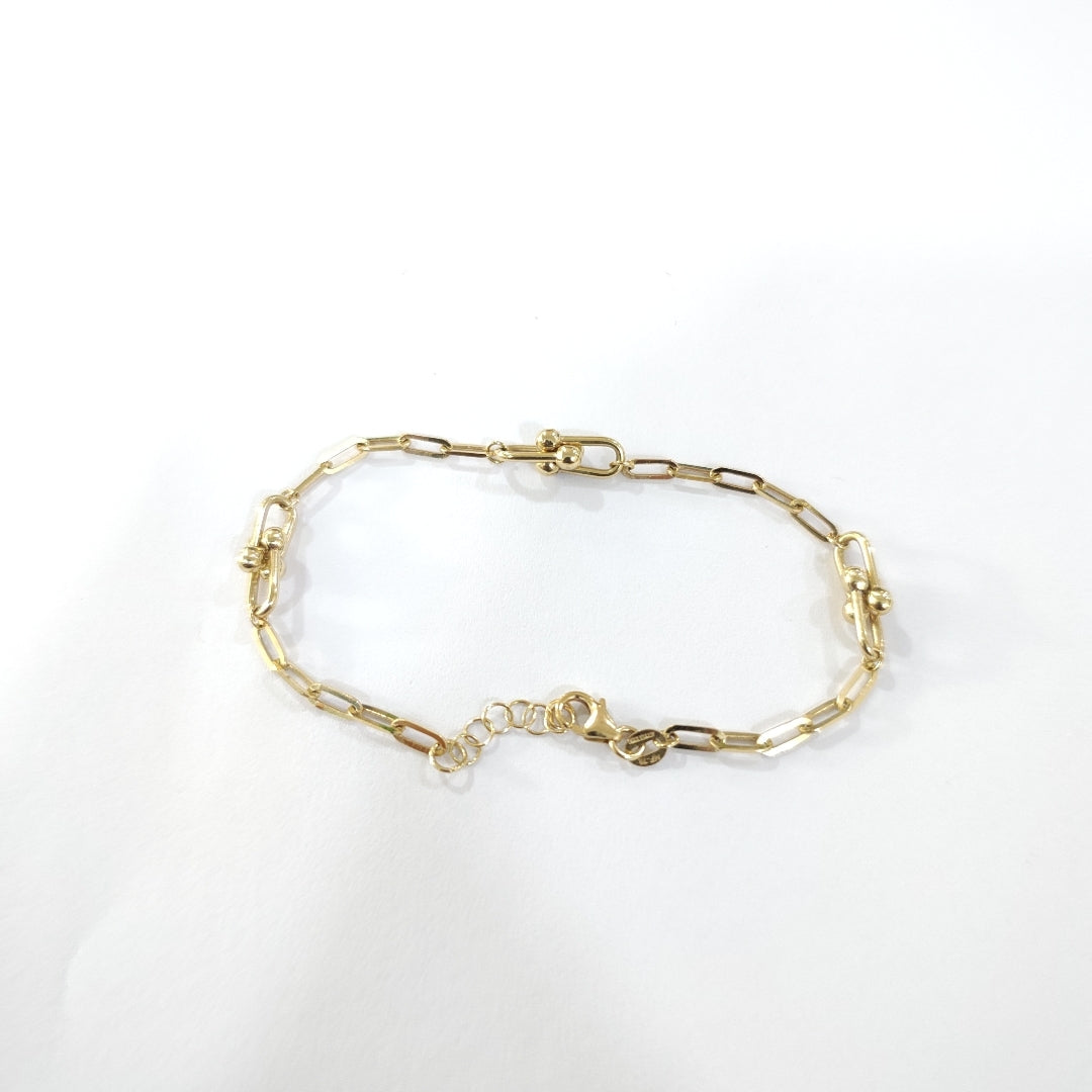 PULSERA ORO 14 K 4.8 GRMS (SEMINUEVO)