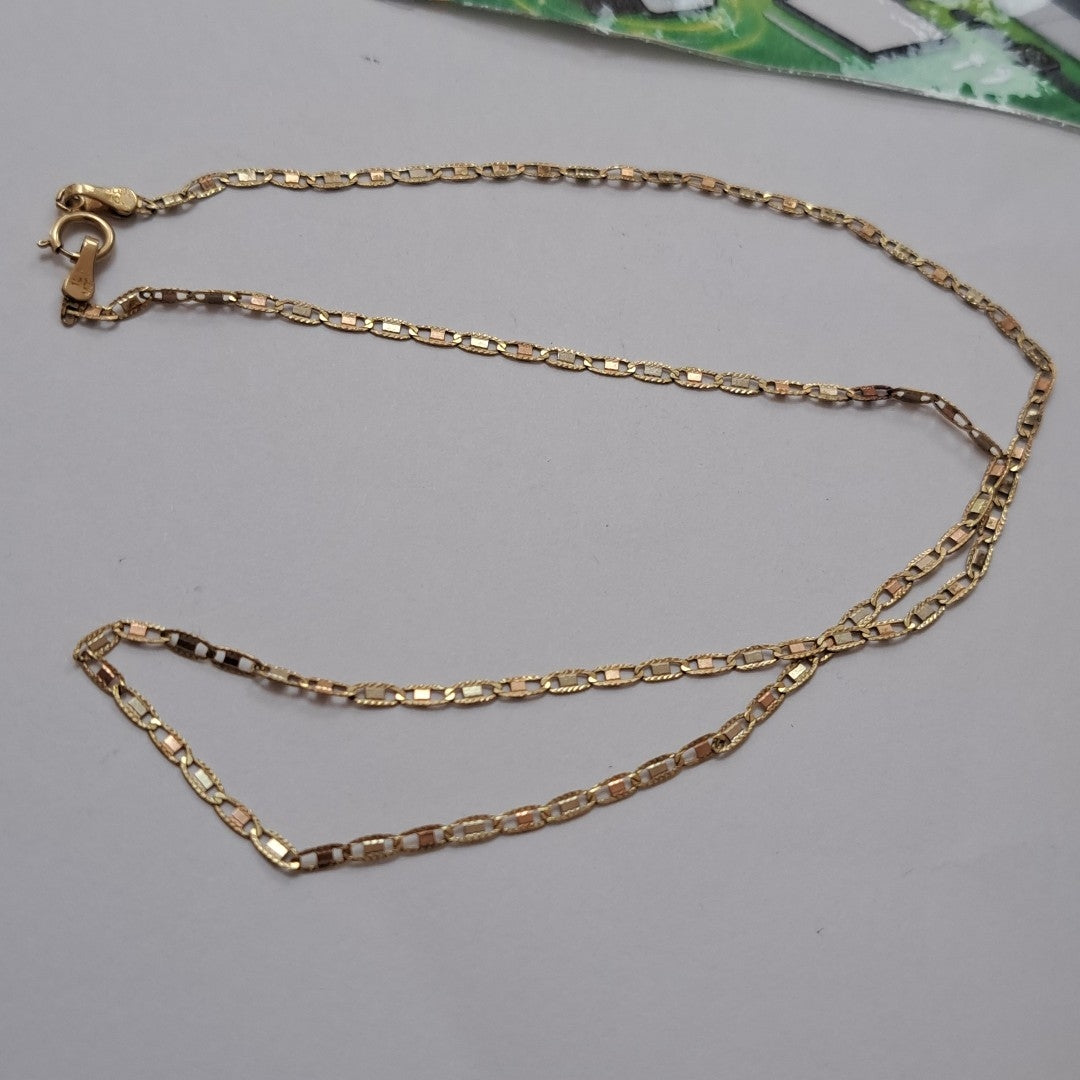 CADENA ORO 10 K 1,80 GRMS (SEMINUEVO)