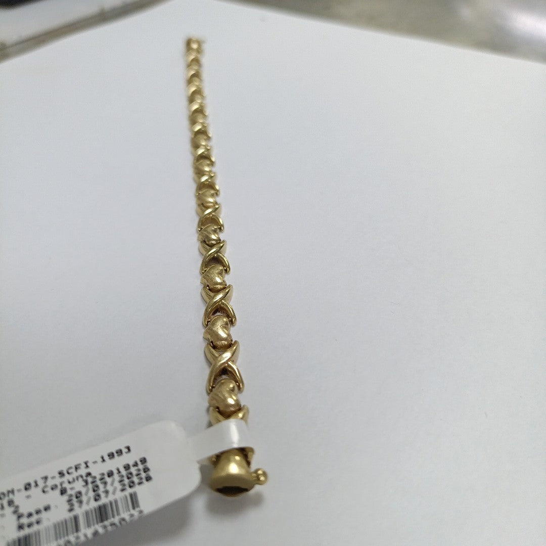 PULSERA ORO 14 K 10,90 GRMS (SEMINUEVO)